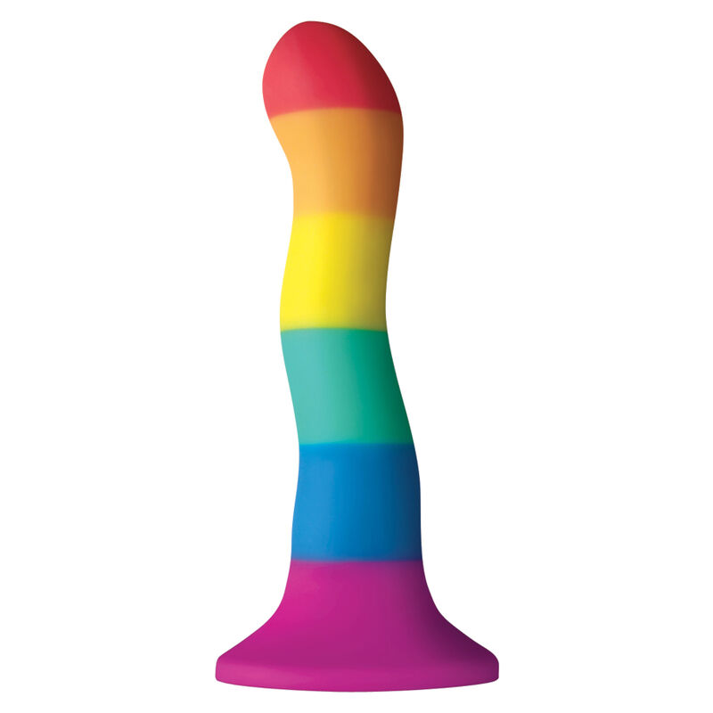 Imagen del artículo erótico PRIDE - DILDO WAVE BANDERA LGBT 17 CM de PRIDE en la sección JUGUETES BIENESTAR |Dildos sin Vibración|Penes realisticos de Millenial Sexshop.