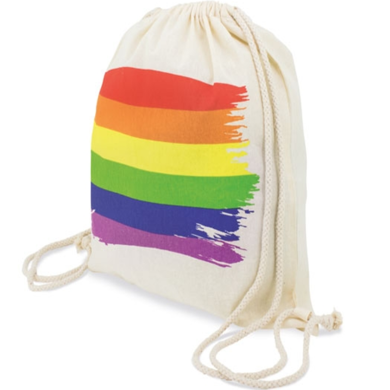 Imagen del artículo erótico PRIDE - MOCHILA ALGODÓN BANDERA de PRIDE en la sección ARTÍCULOS VARIOS|Articulos divertidos|Complementos de Millenial Sexshop.