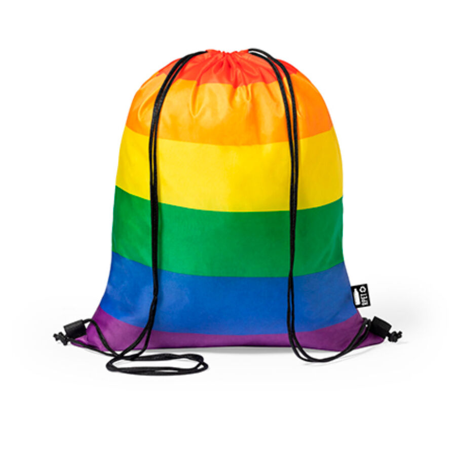 Imagen del artículo erótico PRIDE - MOCHILA SACO BANDERA ARCOÍRIS de PRIDE en la sección ARTÍCULOS VARIOS|Articulos divertidos|Complementos de Millenial Sexshop.