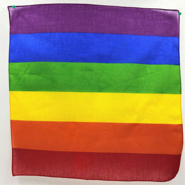 Imagen del artículo erótico PRIDE - PAÑUELO ALGODÓN BANDERA ARCOÍRIS de PRIDE en la sección ARTÍCULOS VARIOS|Articulos divertidos|Complementos de Millenial Sexshop.