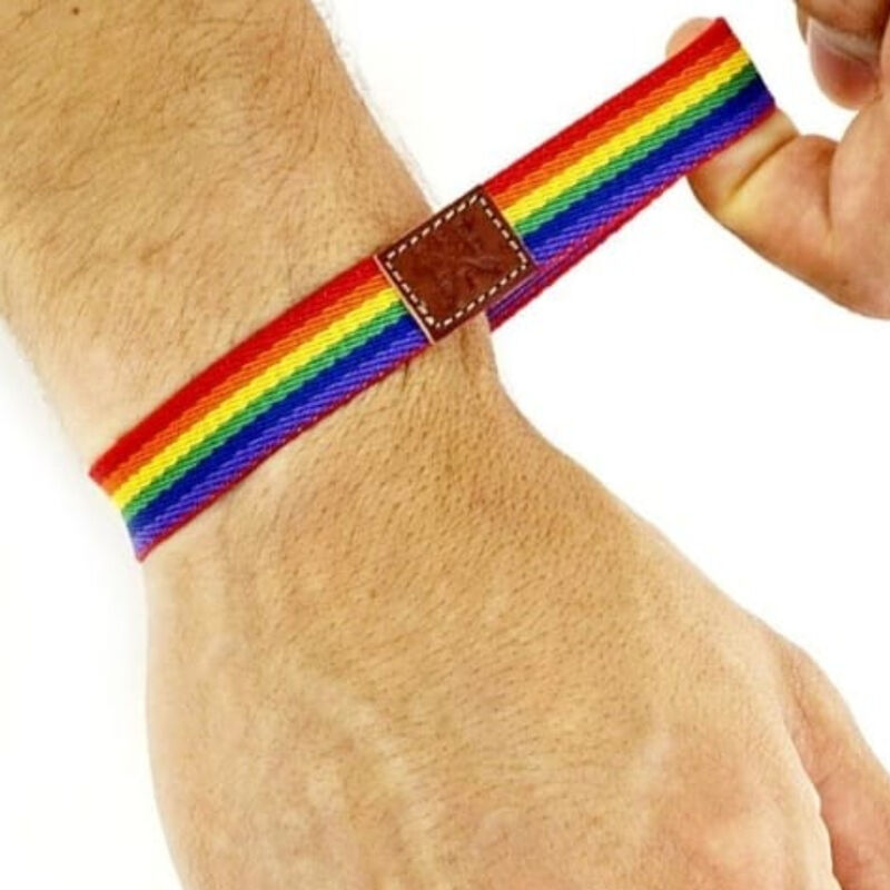Imagen del artículo erótico PRIDE - PULSERA CHICO GOMA LUJO ORGULLO de PRIDE en la sección ARTÍCULOS VARIOS|Articulos divertidos|Complementos de Millenial Sexshop.
