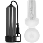 Imagen del artículo erótico PUMP ADDICTED - BOMBA ERECCIÓN RX7 NEGRO CON MASTURBADOR de PUMP ADDICTED en la sección JUGUETES BIENESTAR |Juguetes para Hombres|Accesorios para el pene|Bomba Alargadora Pene de Millenial Sexshop.