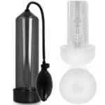 Imagen del artículo erótico PUMP ADDICTED - RX3 BOMBA ERECCIÓN NEGRO CON MASTURBADOR de PUMP ADDICTED en la sección JUGUETES BIENESTAR |Juguetes para Hombres|Accesorios para el pene|Bomba Alargadora Pene de Millenial Sexshop.
