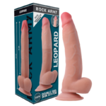 ROCKARMY - ARNÉS + DUAL DENSITY LEOPARD DILDO REALISTA 23 CM -O- 4.77 CM - Imagen 12