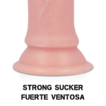 ROCKARMY - ARNES + DUAL DENSITY TIGER DILDO REALISTA 14 CM -O- 4.46 CM - Imagen 9