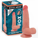 Imagen del artículo erótico ROCKARMY - FOX DILDO REALISTA DDUAL DENSITY LIQUID SILICONE 19 CM -O- 3.2 CM de ROCK ARMY en la sección JUGUETES BIENESTAR |Dildos sin Vibración|Penes realisticos de Millenial Sexshop.
