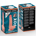 ROCKARMY - FOX DILDO REALISTA DDUAL DENSITY LIQUID SILICONE 19 CM -O- 3.2 CM - Imagen 8