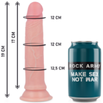 ROCKARMY - HARNESS + LIQUID SILICONE DILDO PREMIUM AVENGER 19 CM -O- 3.98 CM - Imagen 3