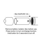 ROCKS-OFF - BALA VIBRADORA RO-80MM MIDNIGHT METAL - Imagen 4