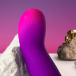 ROCKS- OFF - GLOW GIRL VIBE VIBRADOR G-SPOT DISCRETO MORADO - Imagen 8