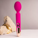 ROCKS- OFF - ORIEL VIBRADOR WAND FLEXIBLE FUCSIA - Imagen 2
