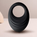 ROCKS- OFF - SPIRE ANILLO VIBRADOR PARA EL PENE NEGRO - Imagen 2