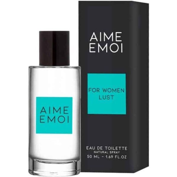 Imagen del artículo erótico RUF - AIME EMOI PERFUME DE FEROMONAS PARA ELLA 50 ML de RUF en la sección DROGUERÍA |Perfumes de Millenial Sexshop.