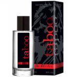 Imagen del artículo erótico RUF - TABOO DOMINATION PERFUME CON FEROMONAS PARA ÉL 50ML de RUF en la sección DROGUERÍA |Perfumes de Millenial Sexshop.
