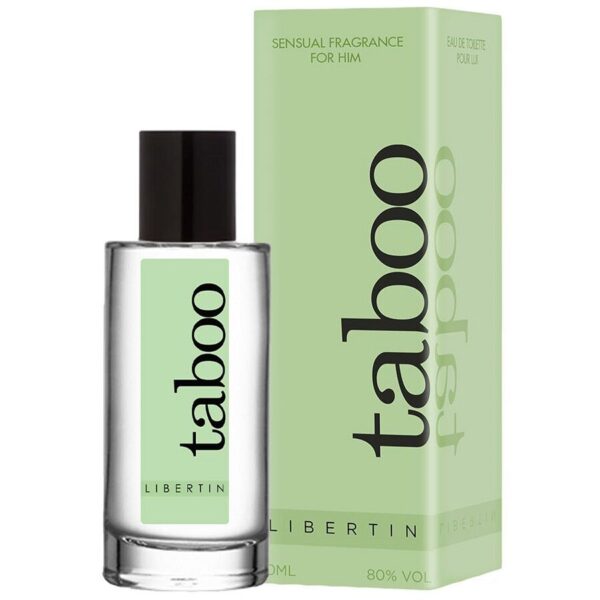 Imagen del artículo erótico RUF - TABOO LIBERTIN PERFUME FEROMONAS MASCULINO 50ML de RUF en la sección DROGUERÍA |Perfumes de Millenial Sexshop.