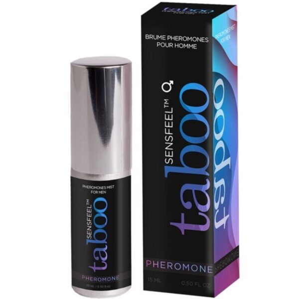 Imagen del artículo erótico RUF - TABOO PHEROMONE FOR HIM PERFUME DE FEROMONAS PARA EL 15 ML de RUF en la sección DROGUERÍA |Perfumes de Millenial Sexshop.