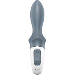 SATISFYER - AIR PUMP BOOTY 1 VIBRADOR INFLABLE ANAL GRIS - Imagen 2