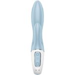 SATISFYER - AIR PUMP BUNNY 1 VIBRADOR INFLABLE RABBIT AZUL - Imagen 2