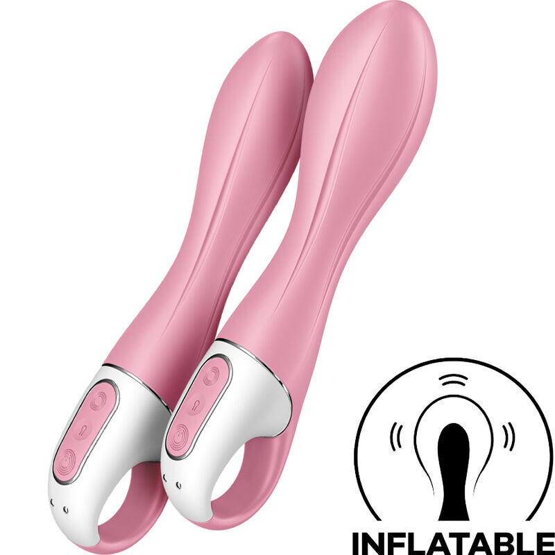 Imagen del artículo erótico SATISFYER - AIR PUMP VIBRATOR 2 ROSA de SATISFYER VIBRATOR en la sección JUGUETES BIENESTAR |Vibradores|Vibradores HI-TECH de Millenial Sexshop.