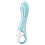 SATISFYER - AIR PUMP VIBRATOR 5+ VIBRADOR PUNTO G INFLABLE APP AZUL - Imagen 2
