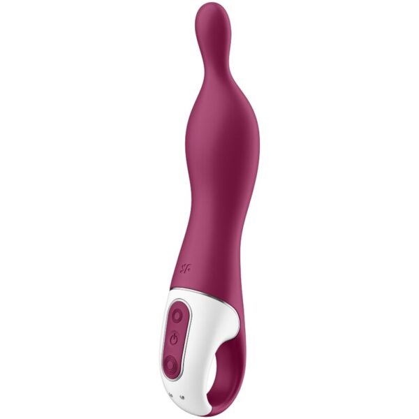 Imagen del artículo erótico SATISFYER - AMAZING 1 VIBRADOR PUNTO A BERRY de SATISFYER VIBRATOR en la sección JUGUETES BIENESTAR |Vibradores|Rotadores y vibradores de Millenial Sexshop.
