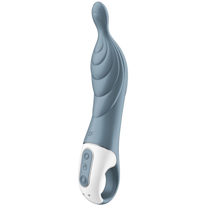 Imagen del artículo erótico SATISFYER - AMAZING 2 VIBRADOR PUNTO A GRIS de SATISFYER VIBRATOR en la sección JUGUETES BIENESTAR |Vibradores|Rotadores y vibradores de Millenial Sexshop.