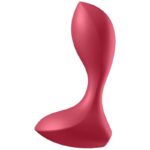 SATISFYER - BACKDOOR LOVER PLUG ANAL VIBRADOR ROJO - Imagen 2