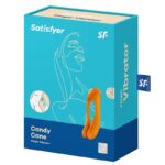 SATISFYER - CANDY CANE VIBRADOR DEDO NARANJA - Imagen 2