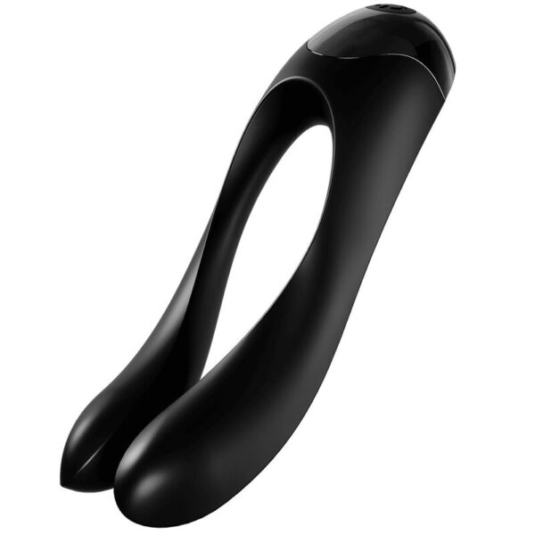 Imagen del artículo erótico SATISFYER - CANDY CANE VIBRADOR DEDO NEGRO de SATISFYER VIBRATOR en la sección JUGUETES BIENESTAR |Juguetes para Mujeres|Estimuladores|Para Clítoris de Millenial Sexshop.