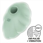 SATISFYER - CLOUD DANCER VERDE VIBRADOR AIR PULSE - Imagen 4