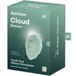 SATISFYER - CLOUD DANCER VERDE VIBRADOR AIR PULSE - Imagen 5