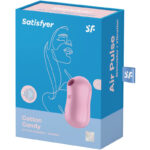 SATISFYER - COTTON CANDY ESTIMULADOR Y VIBRADOR LILA - Imagen 3