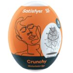 Imagen del artículo erótico SATISFYER - CRUNCHY HUEVO MASTURBADOR de SATISFYER EGGS en la sección JUGUETES BIENESTAR |Juguetes para Hombres|Masturbadores varios de Millenial Sexshop.