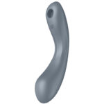SATISFYER - CURVE TRINITY 1 AIR PULSE VIBRATION GRIS - Imagen 3