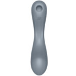 SATISFYER - CURVE TRINITY 1 AIR PULSE VIBRATION GRIS - Imagen 4