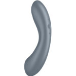 SATISFYER - CURVE TRINITY 1 AIR PULSE VIBRATION GRIS - Imagen 9