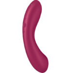 SATISFYER - CURVE TRINITY 1 AIR PULSE VIBRATION ROJO - Imagen 5