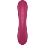 SATISFYER - CURVE TRINITY 1 AIR PULSE VIBRATION ROJO - Imagen 6