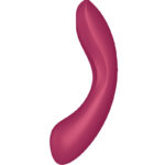 SATISFYER - CURVE TRINITY 1 AIR PULSE VIBRATION ROJO - Imagen 9