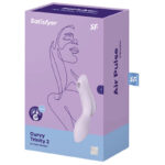 SATISFYER - CURVY TRINITY 2 ESTIMULADOR Y VIBRADOR MORADO - Imagen 4