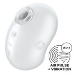 Imagen del artículo erótico SATISFYER - CUTIE GHOST VIBRADOR LAY-ON BLANCO de SATISFYER LAYONS en la sección JUGUETES BIENESTAR |Vibradores|Vibradores Lay-on Clítoris de Millenial Sexshop.