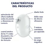 SATISFYER - CUTIE GHOST VIBRADOR LAY-ON BLANCO - Imagen 4