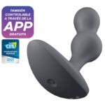 Imagen del artículo erótico SATISFYER - DEEP DIVER PLUG VIBRADOR APP GRIS de SATISFYER CONNECT en la sección JUGUETES BIENESTAR |Vibradores|Vibradores con APP de Millenial Sexshop.
