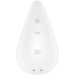 SATISFYER - DEW DROP VIBRADOR LAY-ON BLANCO - Imagen 2