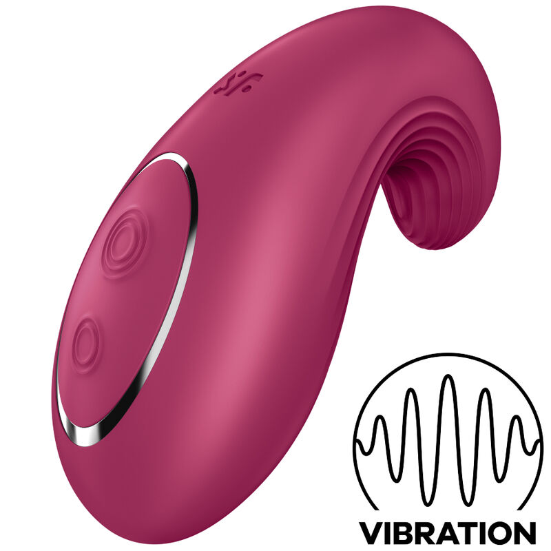 Imagen del artículo erótico SATISFYER - DIPPING DELIGHT VIBRADOR LAY-ON ROJO de SATISFYER LAYONS en la sección JUGUETES BIENESTAR |Juguetes para Mujeres|Estimuladores|Masajeadores de Millenial Sexshop.