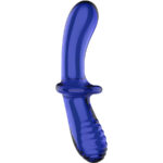 SATISFYER - DOUBLE CRYSTAL DILDO AZUL - Imagen 2