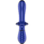 SATISFYER - DOUBLE CRYSTAL DILDO AZUL - Imagen 3