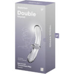 SATISFYER - DOUBLE CRYSTAL DILDO TRANSPARENTE - Imagen 5