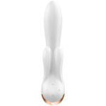 SATISFYER - DOUBLE FLEX VIBRADOR APP BLANCO - Imagen 3