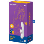 SATISFYER - DOUBLE FLEX VIBRADOR APP BLANCO - Imagen 4